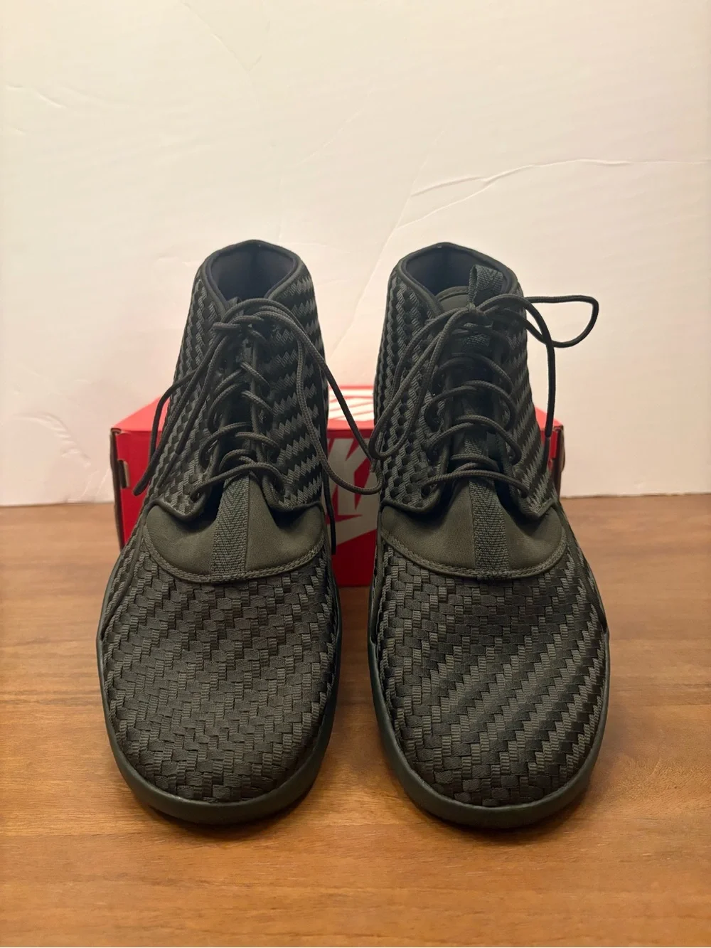 Nike Air Jordan ECLIPSE CHUKKA Cargo Olive Green Sequoia Carbon Fiber Shoes